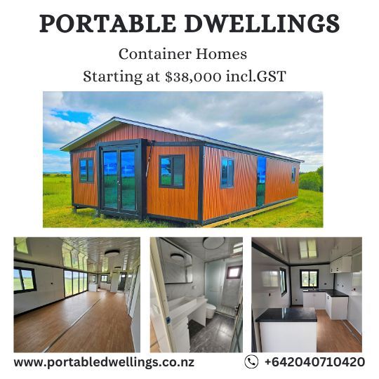 Modern container home with sleek design and sustainable architecture