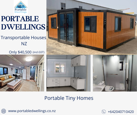 Modern transportable houses NZ by Portable Dwellings exterior view
